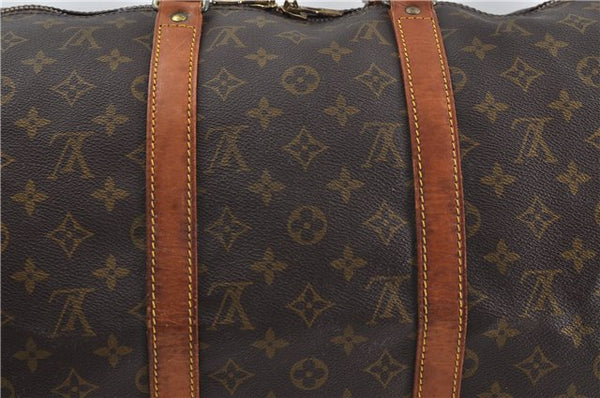 Authentic Louis Vuitton Monogram Keepall 50 Boston Bag M41426 LV 6520D