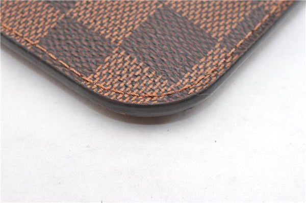 Authentic Louis Vuitton Damier Neverfull Pouch Purse Clutch Bag LV 6521F