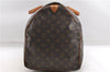 Authentic Louis Vuitton Monogram Keepall 55 Boston Bag M41424 LV 6522D