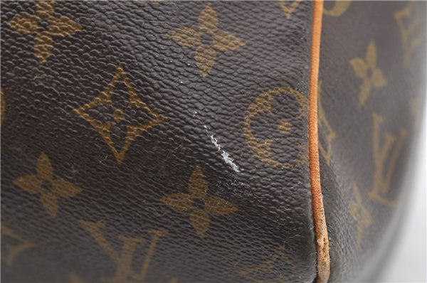 Authentic Louis Vuitton Monogram Keepall 55 Boston Bag M41424 LV 6522D