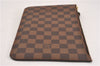 Authentic Louis Vuitton Damier Neverfull Pouch Purse Clutch Bag LV 6522F