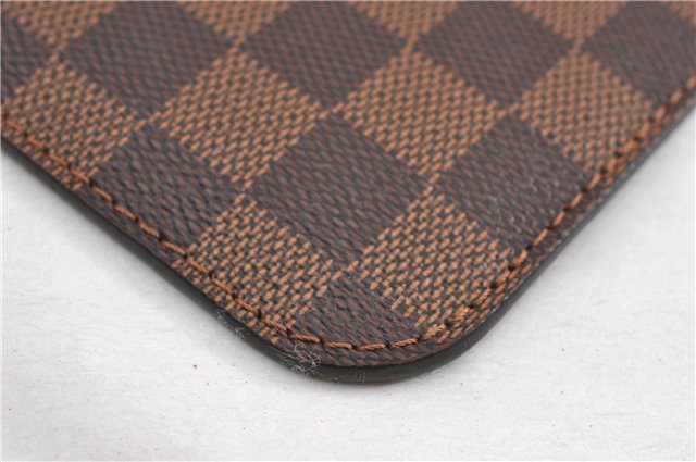 Authentic Louis Vuitton Damier Neverfull Pouch Purse Clutch Bag LV 6522F