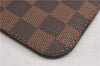 Authentic Louis Vuitton Damier Neverfull Pouch Purse Clutch Bag LV 6522F