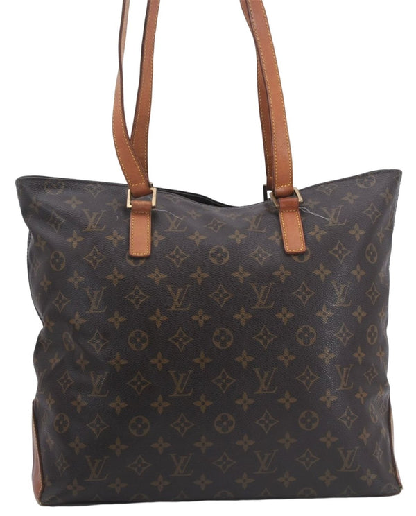Authentic Louis Vuitton Monogram Cabas Mezzo Tote Bag M51151 LV 6523D