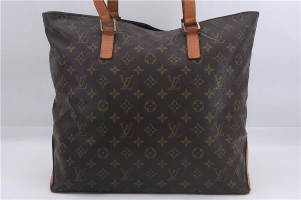 Authentic Louis Vuitton Monogram Cabas Mezzo Tote Bag M51151 LV 6523D
