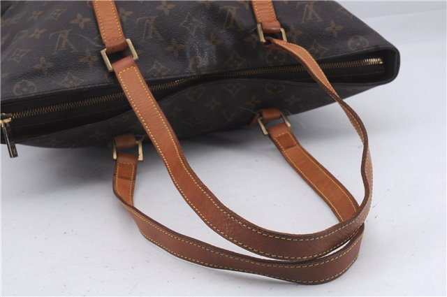 Authentic Louis Vuitton Monogram Cabas Mezzo Tote Bag M51151 LV 6523D