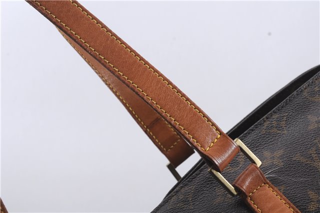 Authentic Louis Vuitton Monogram Cabas Mezzo Tote Bag M51151 LV 6523D