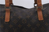 Authentic Louis Vuitton Monogram Cabas Mezzo Tote Bag M51151 LV 6523D