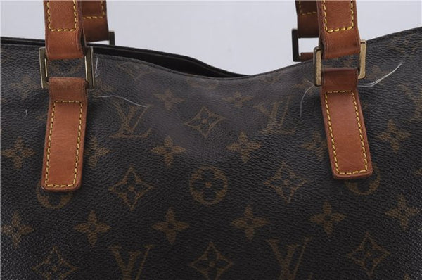 Authentic Louis Vuitton Monogram Cabas Mezzo Tote Bag M51151 LV 6523D