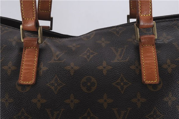 Authentic Louis Vuitton Monogram Cabas Mezzo Tote Bag M51151 LV 6523D
