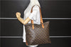 Authentic Louis Vuitton Monogram Cabas Mezzo Tote Bag M51151 LV 6523D