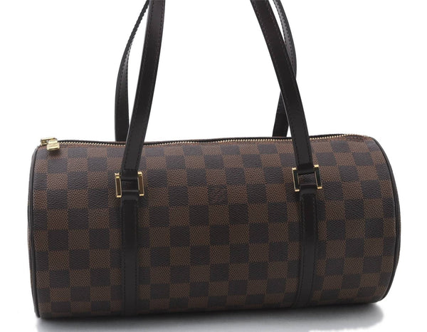 Authentic LOUIS VUITTON Damier Papillon 30 Hand Bag N51303 LV 6525C