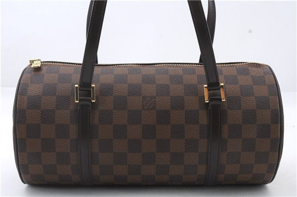 Authentic LOUIS VUITTON Damier Papillon 30 Hand Bag N51303 LV 6525C