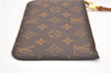 Authentic Louis Vuitton Monogram Neverfull Pouch Purse Clutch Bag Pink LV 6526F