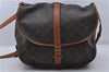 Auth LOUIS VUITTON Monogram Saumur 35 Shoulder Cross Body Bag M42254 LV 6528C