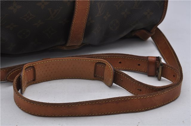 Auth LOUIS VUITTON Monogram Saumur 35 Shoulder Cross Body Bag M42254 LV 6528C