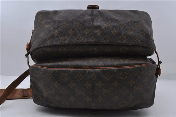 Auth LOUIS VUITTON Monogram Saumur 35 Shoulder Cross Body Bag M42254 LV 6528C