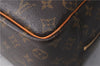 Authentic LOUIS VUITTON Monogram Deauville Hand Bag M47270 LV 6532C