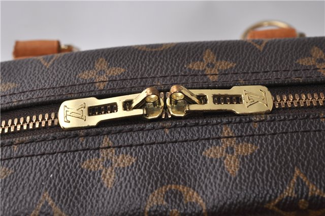 Authentic LOUIS VUITTON Monogram Deauville Hand Bag M47270 LV 6532C