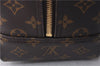 Authentic LOUIS VUITTON Monogram Deauville Hand Bag M47270 LV 6532C