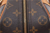 Authentic LOUIS VUITTON Monogram Deauville Hand Bag M47270 LV 6532C