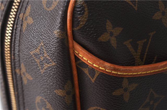 Authentic LOUIS VUITTON Monogram Deauville Hand Bag M47270 LV 6532C