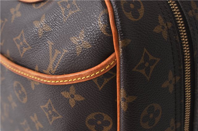 Authentic LOUIS VUITTON Monogram Deauville Hand Bag M47270 LV 6532C