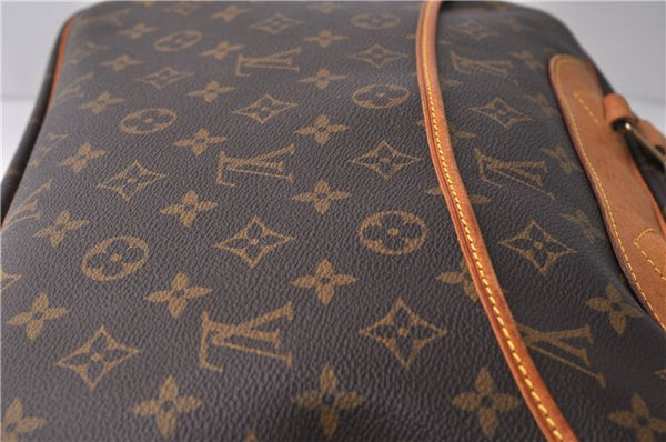 Authentic LOUIS VUITTON Monogram Deauville Hand Bag M47270 LV 6532C