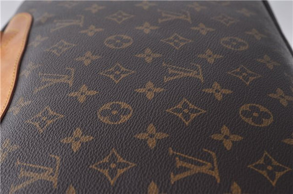 Authentic LOUIS VUITTON Monogram Deauville Hand Bag M47270 LV 6532C