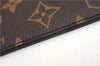 Authentic Louis Vuitton Monogram Neverfull Pouch Purse Clutch Bag Pink LV 6534F