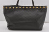 Authentic GUCCI Heart Crest Guccissima Tote Bag GG Leather 207291 Brown 6536I