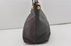 Authentic GUCCI Heart Crest Guccissima Tote Bag GG Leather 207291 Brown 6536I