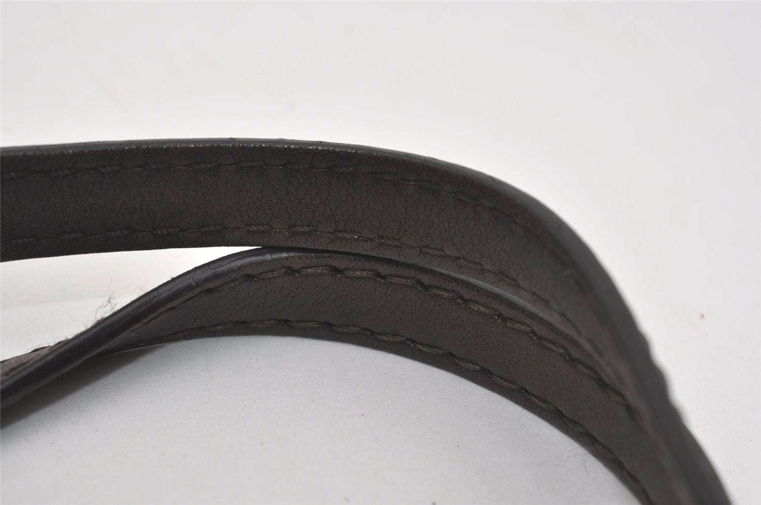 Authentic GUCCI Heart Crest Guccissima Tote Bag GG Leather 207291 Brown 6536I