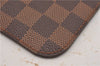 Authentic Louis Vuitton Damier Neverfull Pouch Purse Clutch Bag LV 6537F