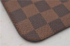 Authentic Louis Vuitton Damier Neverfull Pouch Purse Clutch Bag LV 6537F