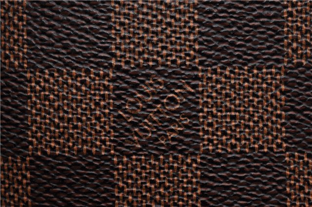 Authentic Louis Vuitton Damier Neverfull Pouch Purse Clutch Bag LV 6537F