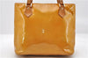 Authentic LOUIS VUITTON Vernis Houston Shoulder Hand Bag Yellow M91004 LV 6538C