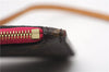 Authentic Louis Vuitton Monogram Neverfull Pouch Purse Clutch Bag Pink LV 6541F
