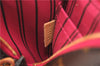 Authentic Louis Vuitton Monogram Neverfull Pouch Purse Clutch Bag Pink LV 6541F