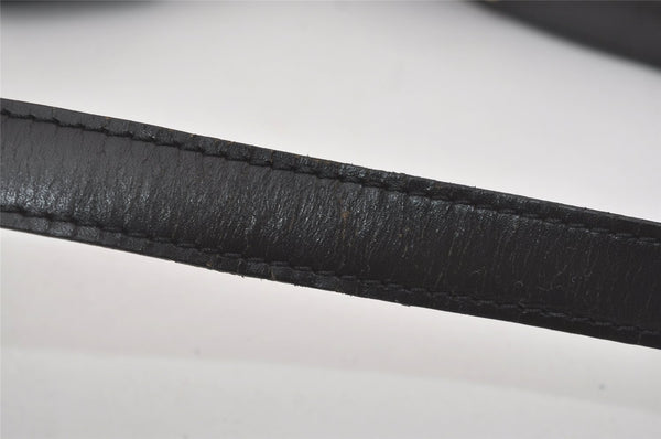 Authentic Louis Vuitton Epi Cluny Shoulder Bag Purse Black M52252 LV 6541I