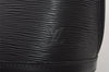 Authentic Louis Vuitton Epi Cluny Shoulder Bag Purse Black M52252 LV 6541I