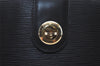 Authentic Louis Vuitton Epi Cluny Shoulder Bag Purse Black M52252 LV 6541I