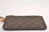 Authentic Louis Vuitton Monogram Neverfull Pouch Purse Clutch Bag LV 6545F