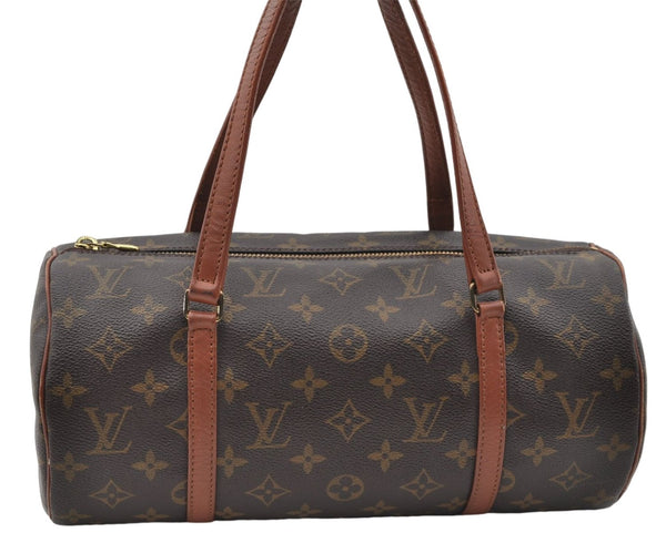 Authentic Louis Vuitton Monogram Papillon 30 Hand Bag Purse Old Model LV 6547E