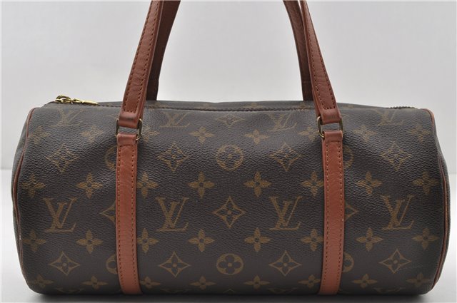 Authentic Louis Vuitton Monogram Papillon 30 Hand Bag Purse Old Model LV 6547E