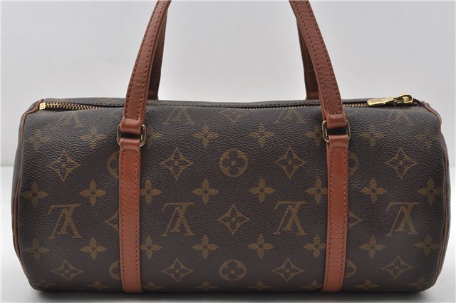 Authentic Louis Vuitton Monogram Papillon 30 Hand Bag Purse Old Model LV 6547E