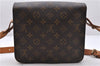 Auth Louis Vuitton Monogram Cartouchiere MM Shoulder Cross Bag M51253 LV 6548D