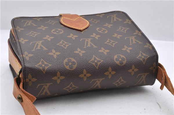 Auth Louis Vuitton Monogram Cartouchiere MM Shoulder Cross Bag M51253 LV 6548D
