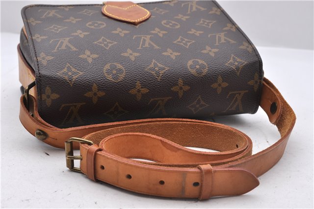 Auth Louis Vuitton Monogram Cartouchiere MM Shoulder Cross Bag M51253 LV 6548D