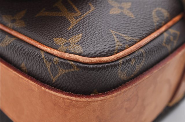 Auth Louis Vuitton Monogram Cartouchiere MM Shoulder Cross Bag M51253 LV 6548D